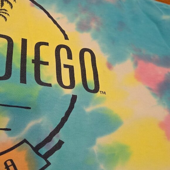 UC San Diego Parent Dad T Shirt Tie Die La Jolla Men's XXL NCAA UCSD Tritons - Picture 12 of 13